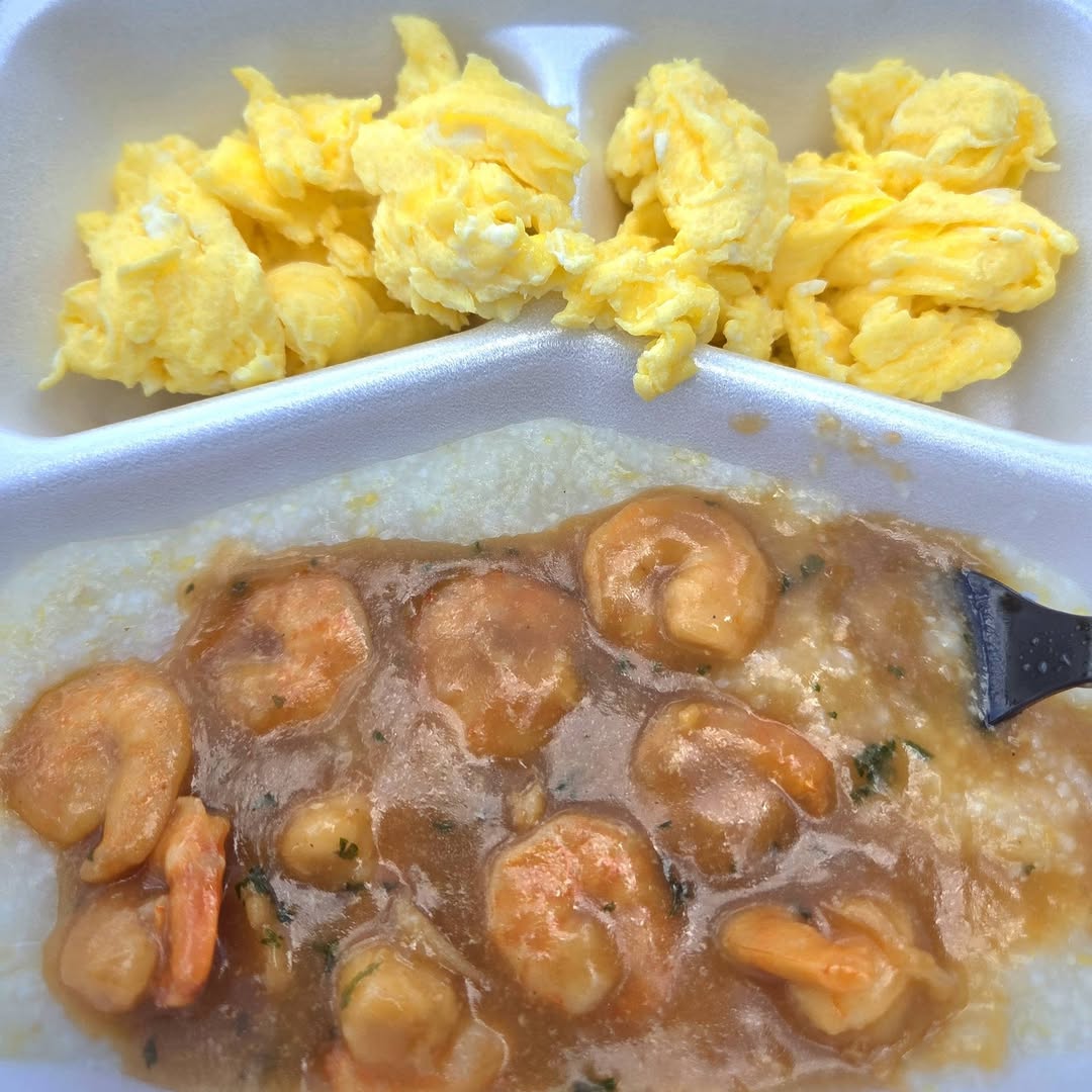 ChuckTown Mobile Seafood set up at an event with service tent